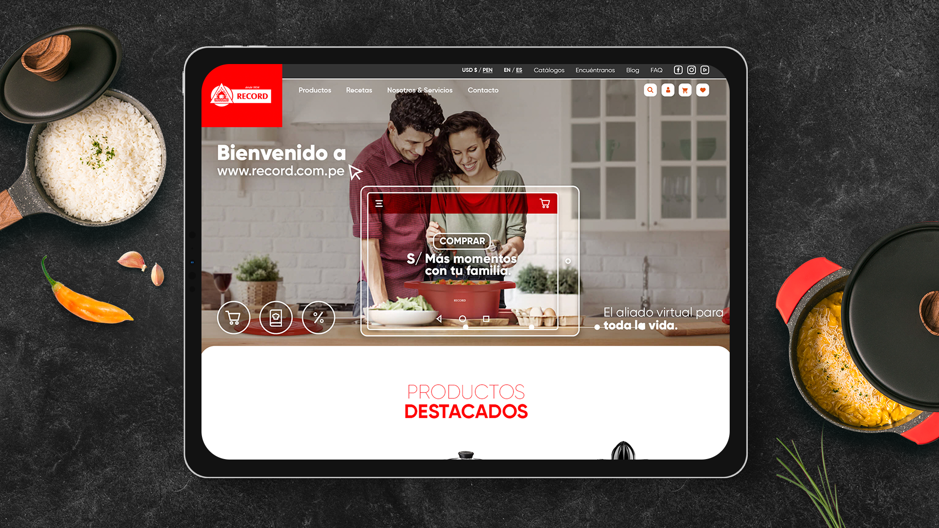 Record ecommerce