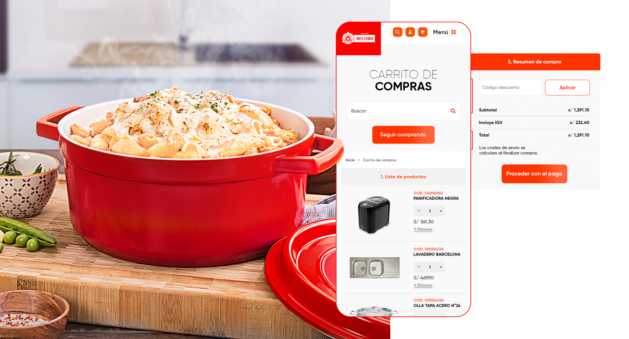 nueva web para Record