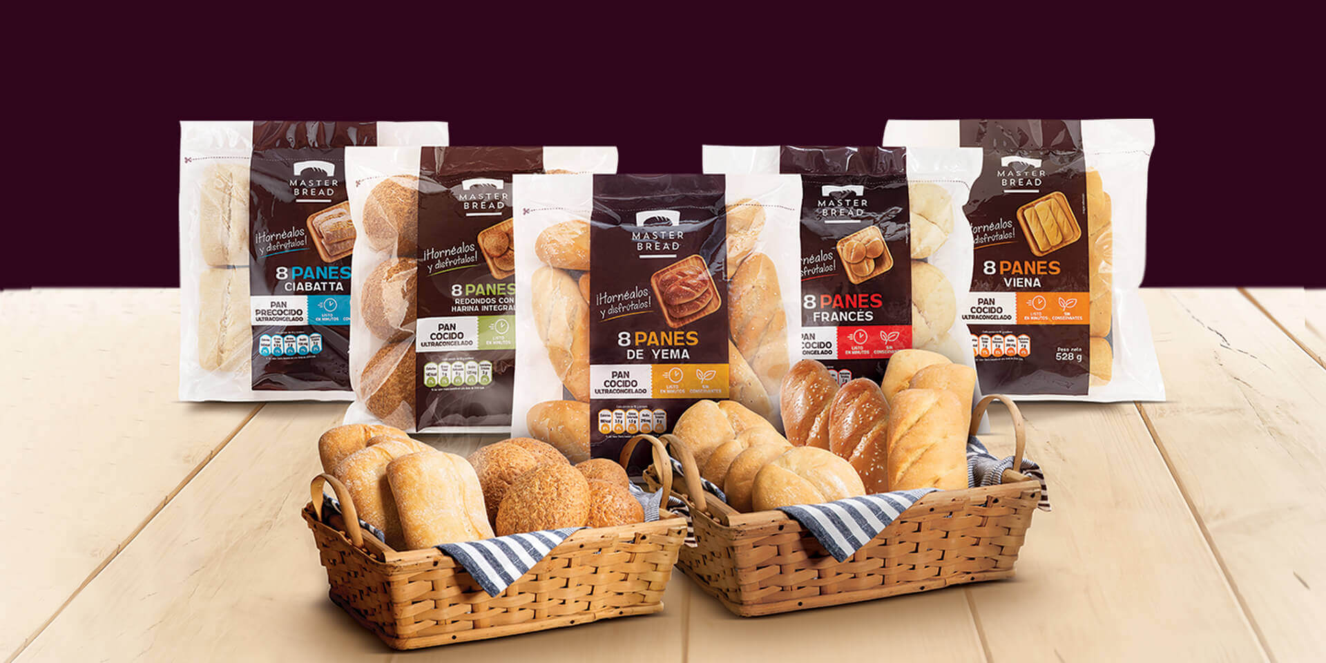 diseño de empaques Masterbread